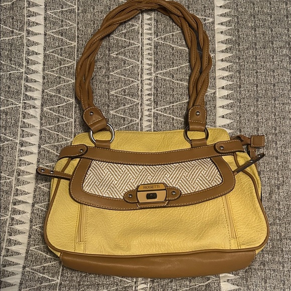Rosetti Mustard and Tan Shoulder Bag - Picture 1 of 7